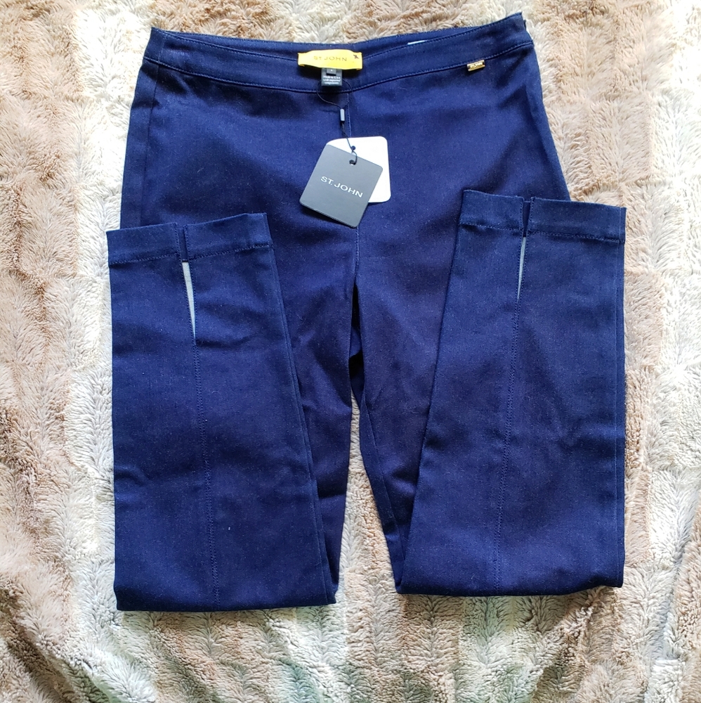 ST.‎ JOHN BLUE JEANS PANTS...NWT